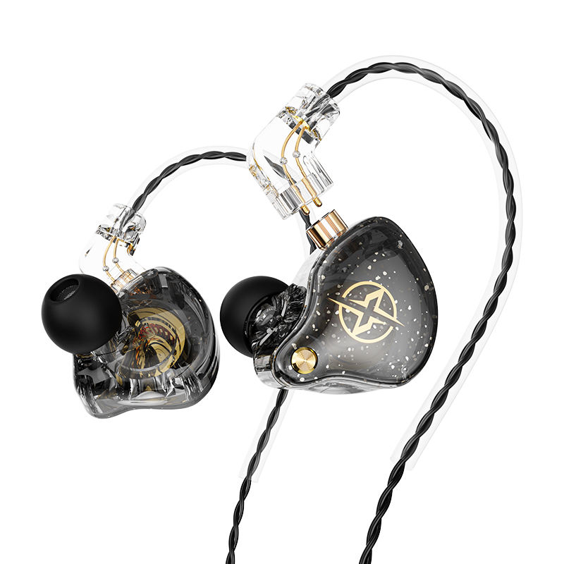 IQX2 PRO Wired In-Ear Gaming & Sports Earphones | 3.5mm & Type-C | Sound Isolation | Mic & Controls