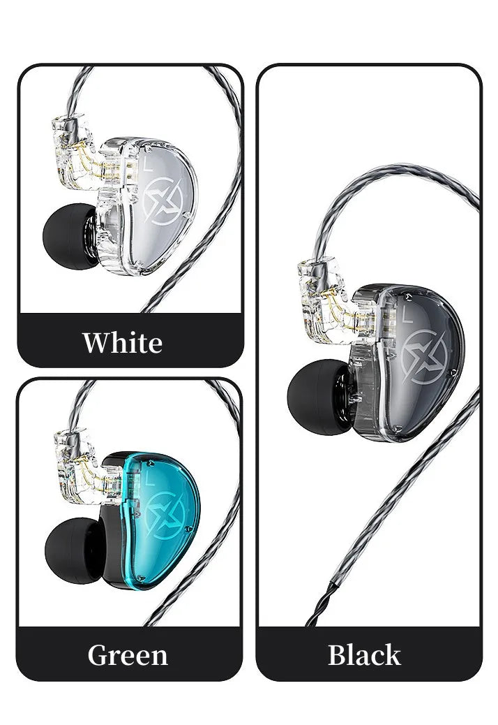 T05 Pro Bass IQX Pro Type-C DAC IEM with FREE Type-C Cable | 11mm Bass Driver | Detachable Cable | 3 EQ Modes